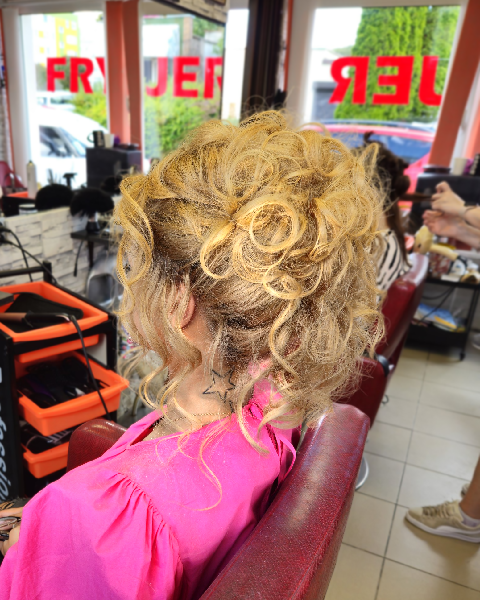 Realizacja fryzury 5