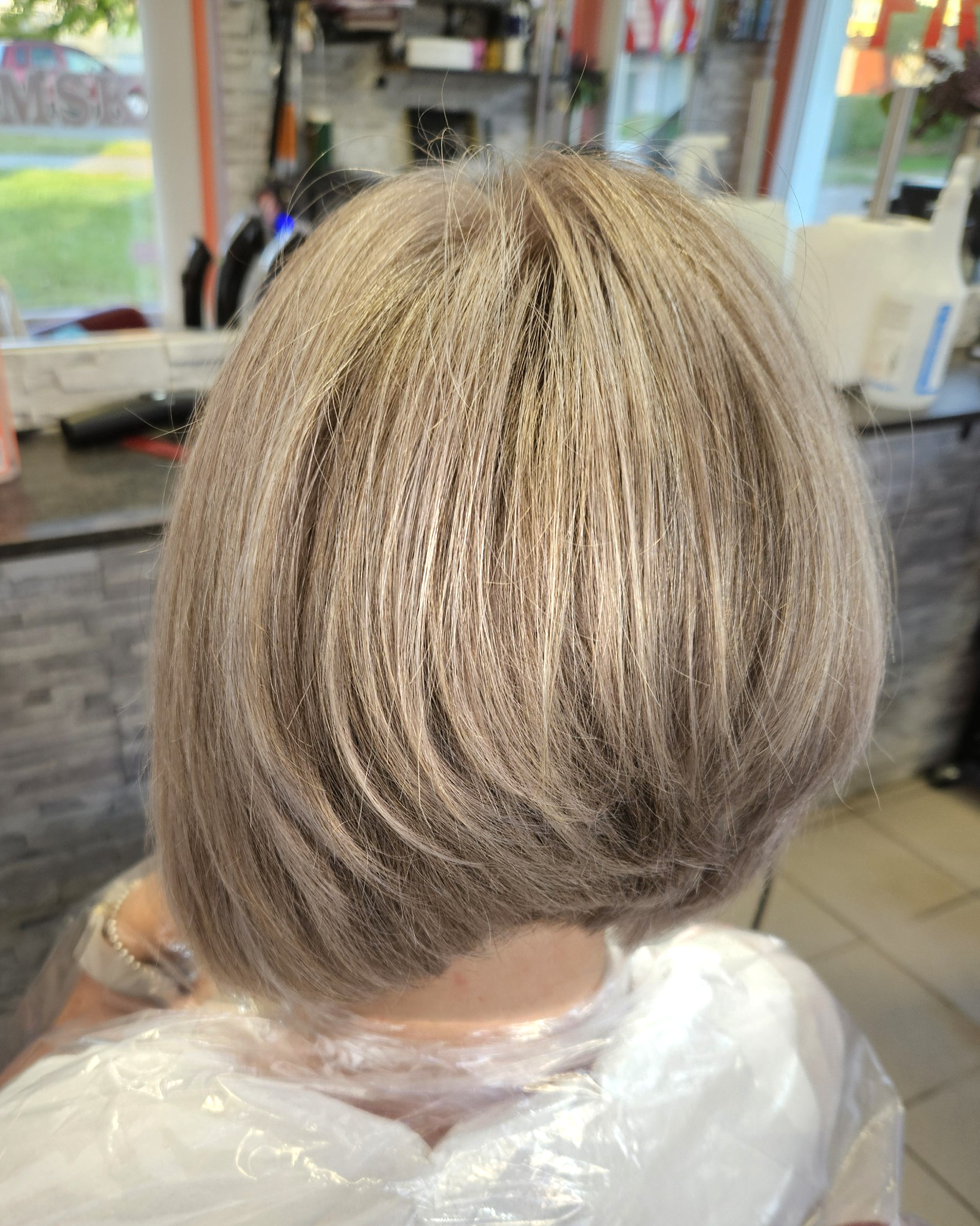 Realizacja fryzury 8