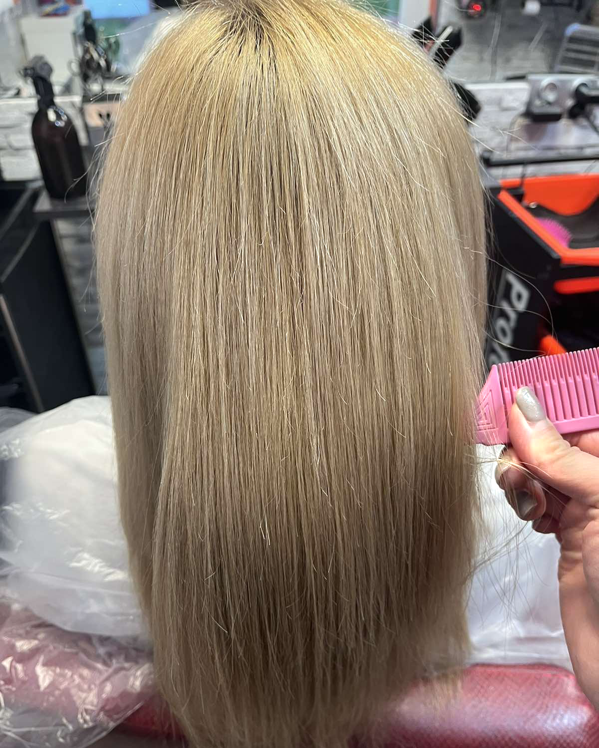 Realizacja fryzury 10